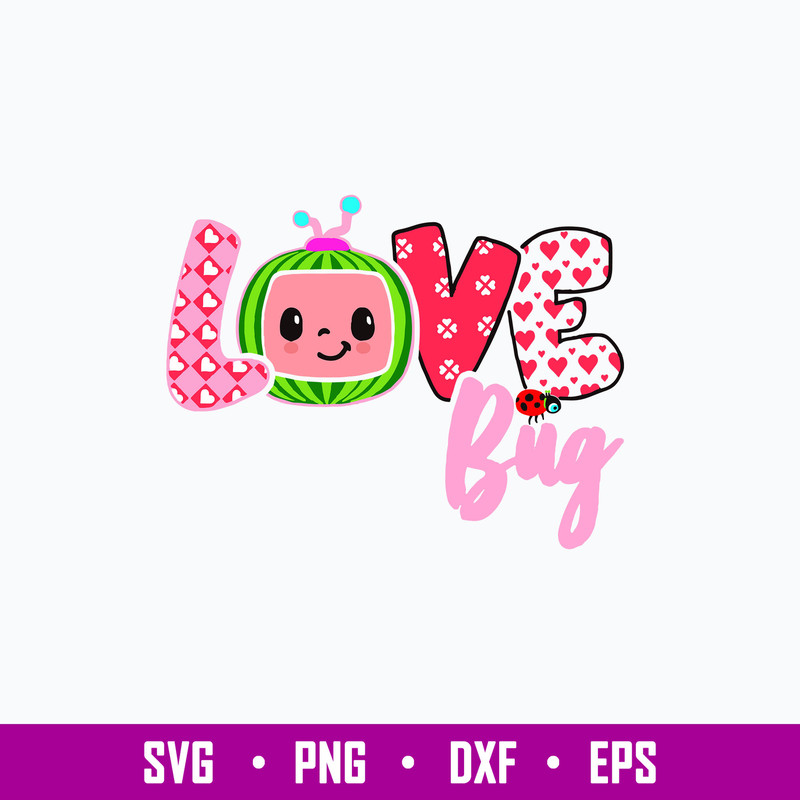 Love Bug Cocomelon Svg, Cocomelon Svg, Png Dxf Eps File.jpg