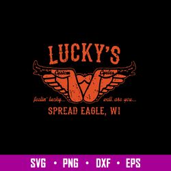 Lucky_s Custom Motorcycle Svg, Funny Svg, Png Dxf Eps File