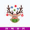 Masked Reindeer 2021 Svg, Christmas Svg, Png Dxf Eps File.jpg