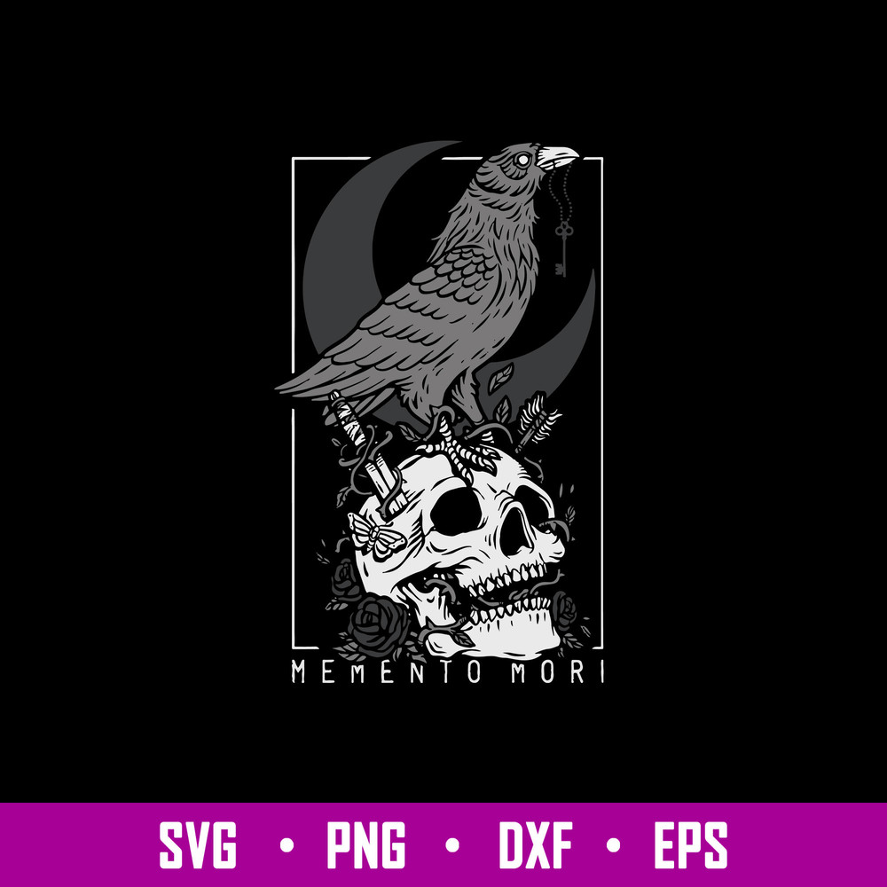 Memento Mori Svg, Skull Svg, Png Dxf Eps File.jpg