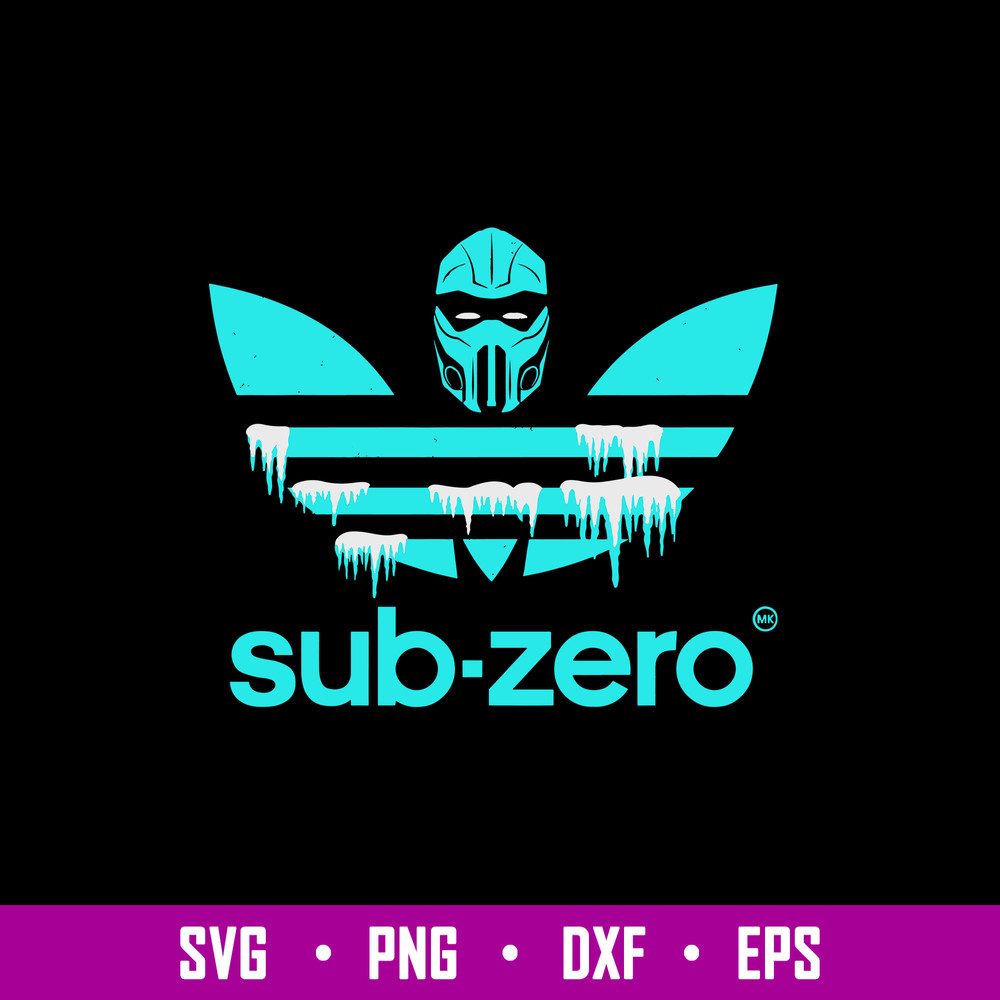 Mortal Kombat Sub Zero Adidas Svg, Sub Zero Svg, Png Dxf Eps File.jpg