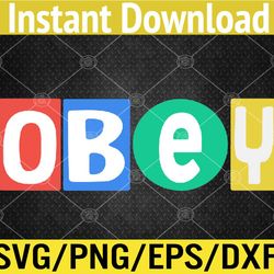 J-Hope OBEY Svg, Eps, Png, Dxf, Digital Download