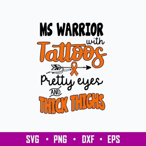 Ms Warrior With Tattoos Pretty Eyes And Thick Things Svg, Png Dxf Eps File.jpg