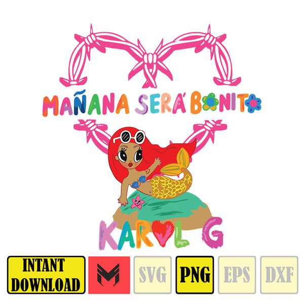 Karol G PNG, Mañana Será Bonito Png, Karol G Png, KG New Album Cover, Karol G Tumbler Wrap, Karol G Glass Can (17).jpg