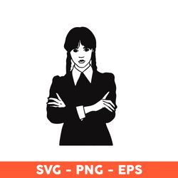 Wednesday SVG, Wednesday Png, Wednesday Addams, The addams family, Wednesday, Never More - Download File