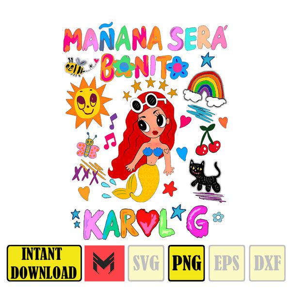Karol G PNG, Mañana Será Bonito Png, Karol G Png, KG New Album Cover, Karol G Tumbler Wrap, Karol G Glass Can (49).jpg