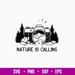 Nature Is Calling Svg, Png Dxf Eps File