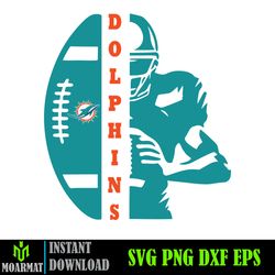 Designs Miami Dolphins Football Svg ,Dolphins Logo Svg, Sport Svg, Miami Dolphins Svg (23)