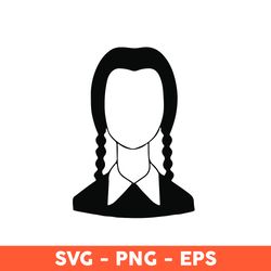 wednesday svg, wednesday png, wednesday addams, the addams family, wednesday, never more - download file