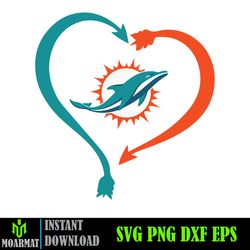 Designs Miami Dolphins Football Svg ,Dolphins Logo Svg, Sport Svg, Miami Dolphins Svg (7)