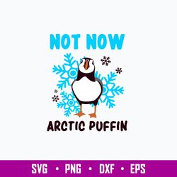 Not Now Arctic Puffin Buddy Svg, Png Dxf Eps File