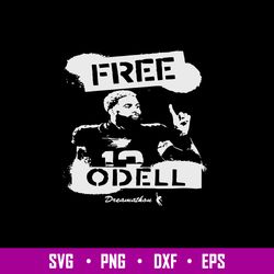 Odell Beckham Jr Free Odell Svg, Png Dxf Eps File