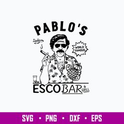 Pablo Escobar _ Grill Svg, Pablo Escobar Svg, Png Dxf Eps File