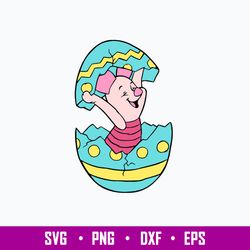piglet svg, winnie the pooh svg, png dxf eps file