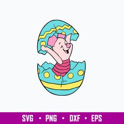 Piglet Svg, Winnie the Pooh Svg, Png Dxf Eps File