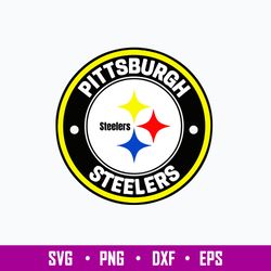 Pittsburgh Steelers Svg, NFL Logo Svg, Pittsburgh Steelers  Logo Svg, Png Dxf Eps File