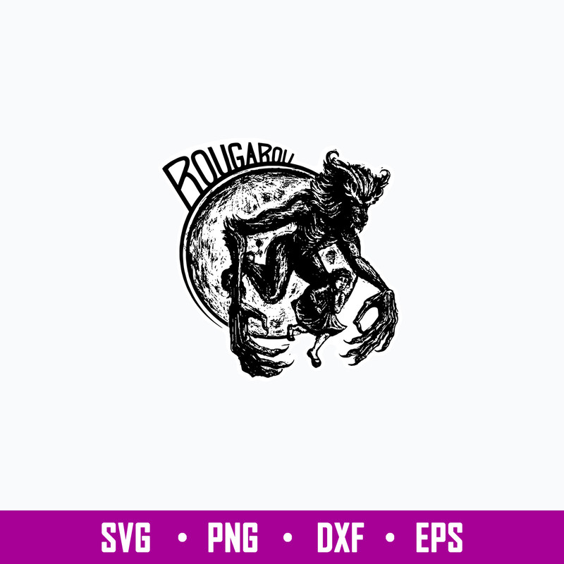 Rougarou Werewolf Svg, Horror Svg, Png Dxf Eps File.jpg
