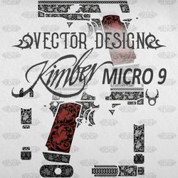 VECTOR DESIGN Kimber Micro 9 Scrollwork