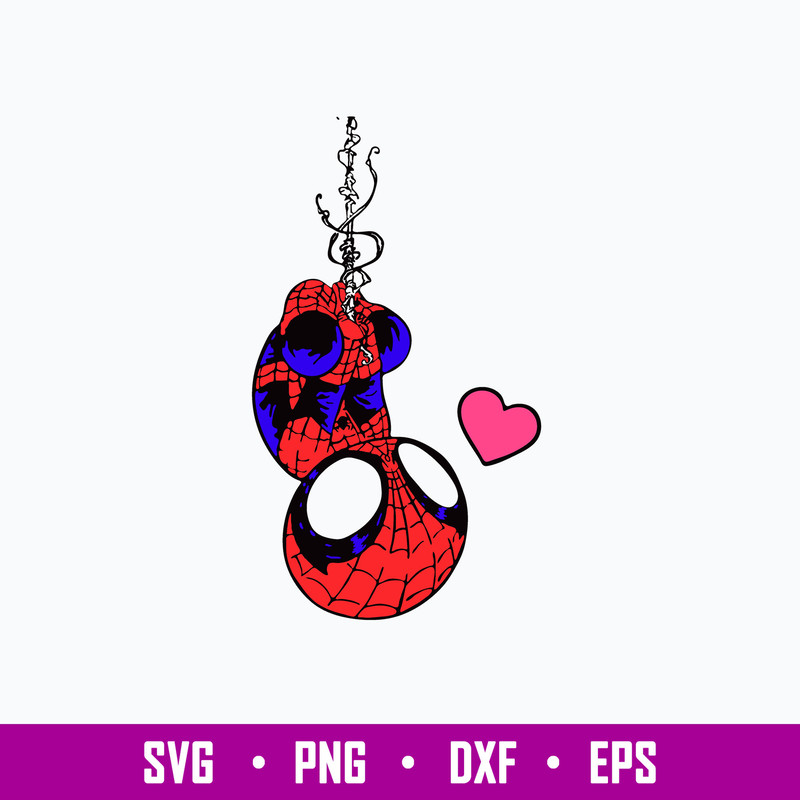 Spiderman Love Svg, Spiderman Svg, Superhero Svg, Png Dxf Eps File.jpg