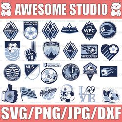 25 files mls logo vancouver whitecaps fc, vancouver whitecaps fc svg, vector vancouver whitecaps fc, clipart vancouver w
