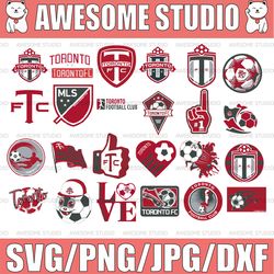 25 files mls logo toronto fc, toronto fc svg, vector toronto fc, clipart toronto fc, football kit toronto fc, svg, dxf,