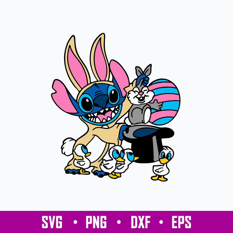 Stitch Bunny Svg, Stich Svg, Cartoon Svg, Png Dxf Eps File.jpg