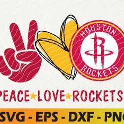 peace love houston rockets basketball team svg,houston rockets svg, n b a teams svg, n b a svg, instant download
