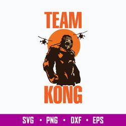 team kong svg, kong svg, godzilla vs kong svg, king kong svg, png dxf eps file
