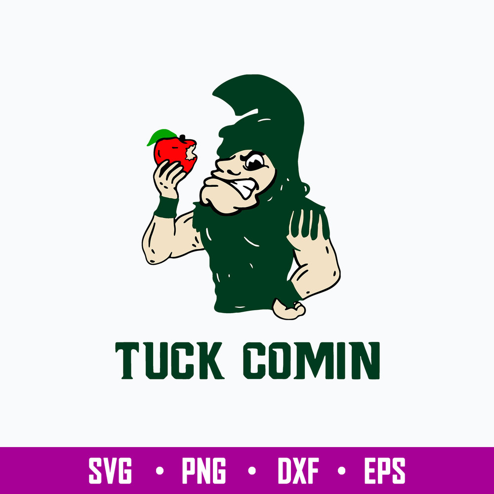 Tuck Comin MSU Vintage Football Svg Tuck Is Coming Svg, Png Dxf Eps File.jpg