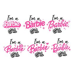 I'm a Barbie Bundle Svg, Barbie svg design, Barbie girl svg, Barbie Svg