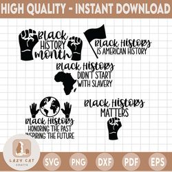 black history month bundle svg, afro woman svg, melanin, black king svg, african american, file for cricut, silhouette