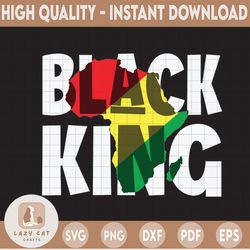 black king svg, black man svg, afro king svg, afro svg, black king t-svg svg cut file silhouette, cricut svg, dxf, png,