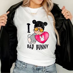 Bad Bunny PNG, baby benito Bad Bunny digital download file, sublimation, I love Bad bunny