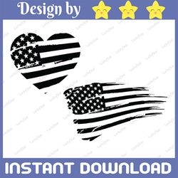 American flag svg, 4th of july svg, distressed flag svg, fourth of july svg, grunge flag svg, patriotic svg - Printable,