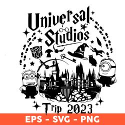 Universal Studios Trip 2023 Svg, Family Vacation Svg, Universal Trip, Svg Cut File For Silhouette, Svg - Download File
