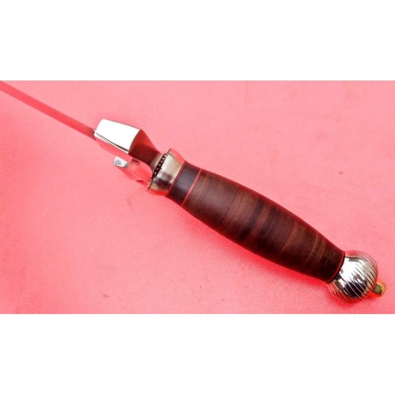 engraved knight sword