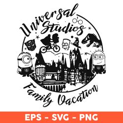 Family Trip 2023 Svg, Universal Studios PNG, Family Trip PNG, Family Vacation Sublimation Design, Instant Download