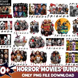 horror movies characters png bundle, halloween designs for print, bundle png, digital download