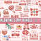 Valentine's day bundle SVG ,Car , phone, T-rex , Xo Xo, valentine's day SVG DXF EPS PNG, Valentines Day Sublimation ,.jpg