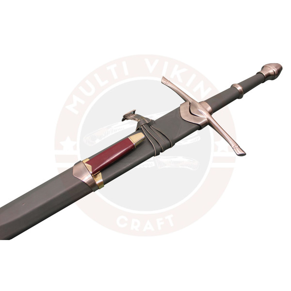 Tanto Swords, Aragorn Strider Ranger Sword With Knife Fully Handmade Replica  (1).jpg