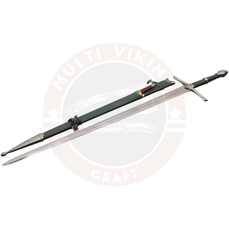 Tanto Swords, Aragorn Strider Ranger Sword With Knife Fully Handmade Replica .jpg
