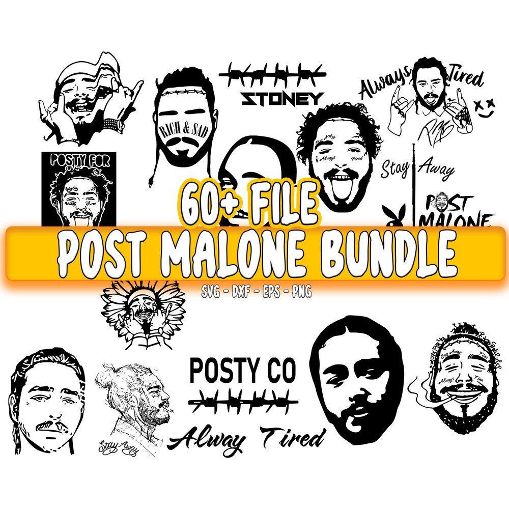 60+ file Post Malone svg bundle walker.jpg