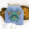 Turquoise beetle bead embroidery denim boho bag.jpg