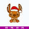 Alien Gingerbread Cookie Svg, Stitch Gingerbread Svg, Disney Christmas Svg, Png Dxf Eps File.jpg