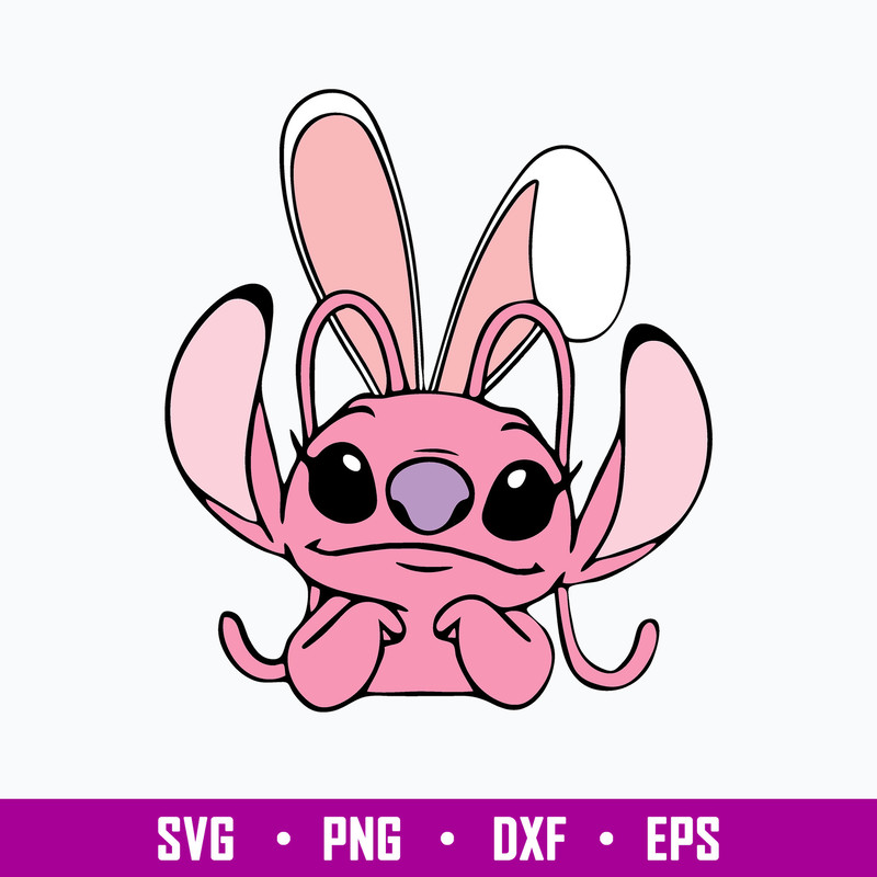 Angela Svg, Stitch Easter Svg, Stich Svg, Cartoon Svg, Png Dxf Eps Digital File.jpg