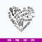 Baking Words Heart SVG, Handlettered SVG, PNG DXF EPS File.jpg