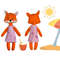 Patterns of a Fox Doll and a set of clothes for her. Bundle offer  / Easy to follow photo instructions