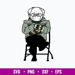 bernie sanders 2021 bernie sander the 46th president svg, bernie sanders svg, png dxf eps file