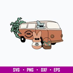 boho easter bunny svg, bunny svg, png dxf eps digital file