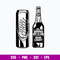 Bud Light Bottle And Can Alcohol Beer Svg, Bud Light Svg, Png Dxf Eps File.jpg